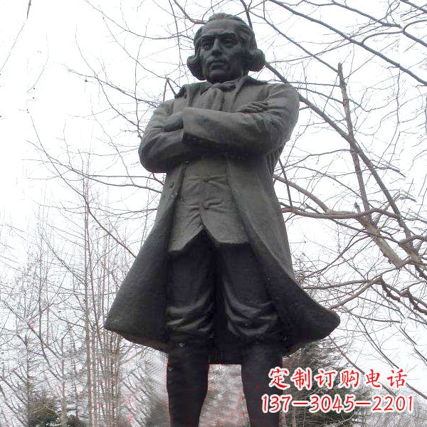 山西瓦特公园铜雕塑像