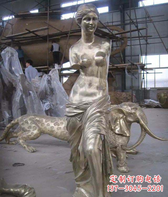 山西维纳斯西方人物铜雕