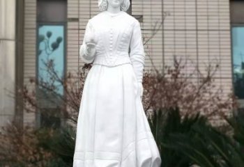 山西纪念南丁格尔的精美雕塑