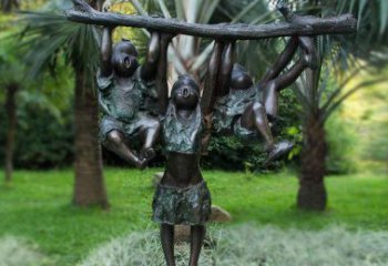 山西铜雕树枝是中领雕塑专为儿童设计制作的一种…