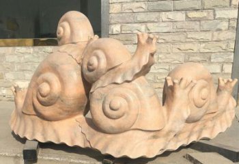 山西爬行蜗牛石雕—创造独特精美雕塑