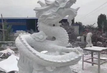 山西特色盘龙景观石雕，品质超凡的艺术杰作