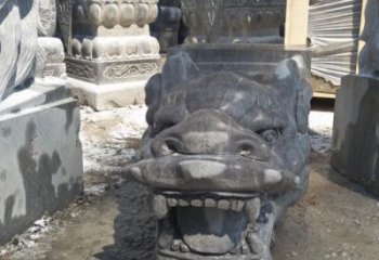 山西传承巨龙传说的高品质龙头雕塑