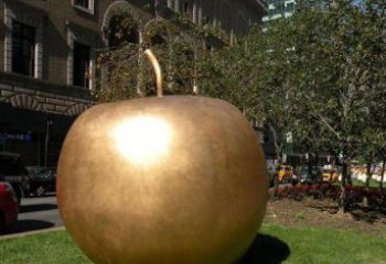 山西苹果城市景观铜雕