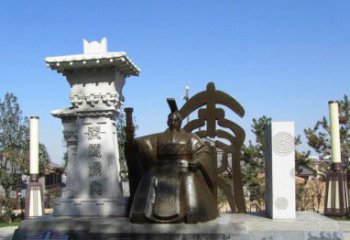 山西秦始皇雕塑，精致细腻，传承历史之美