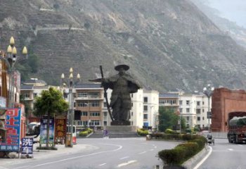 山西唯美雕塑--大禹城市街道景观雕像