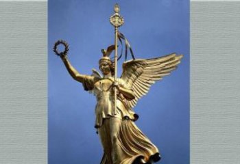 山西优雅的胜利女神铜雕