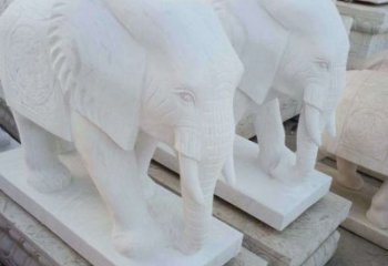 山西大理石大象雕塑——实现您的理想家居空间