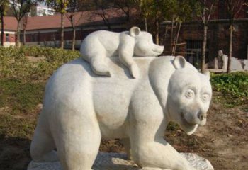 山西狗熊雕塑景观，给你一个精美园林