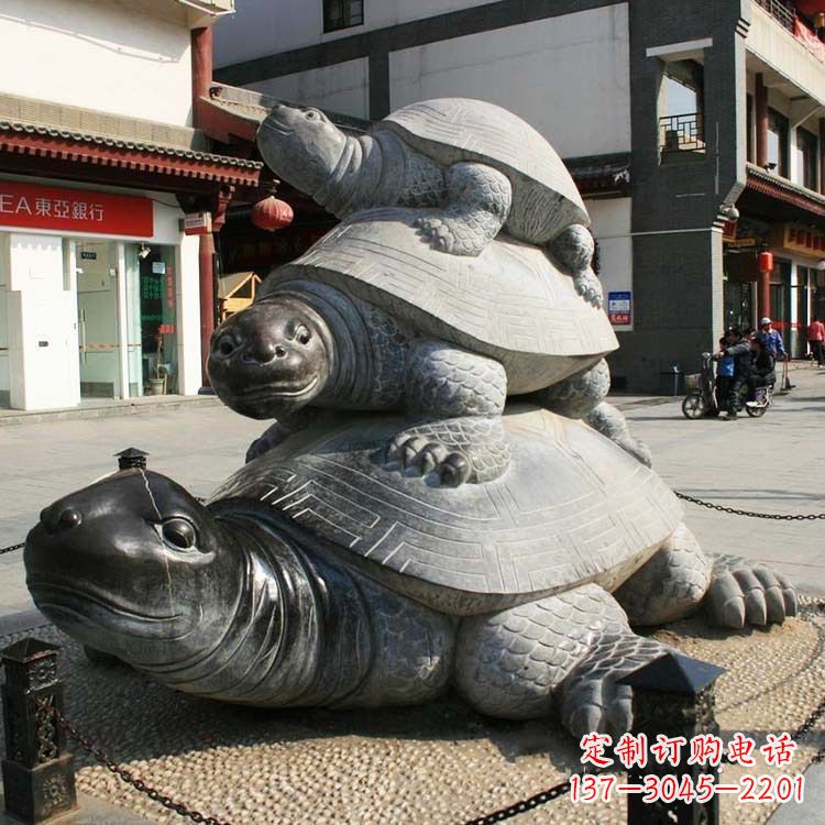 山西乌龟石雕图片