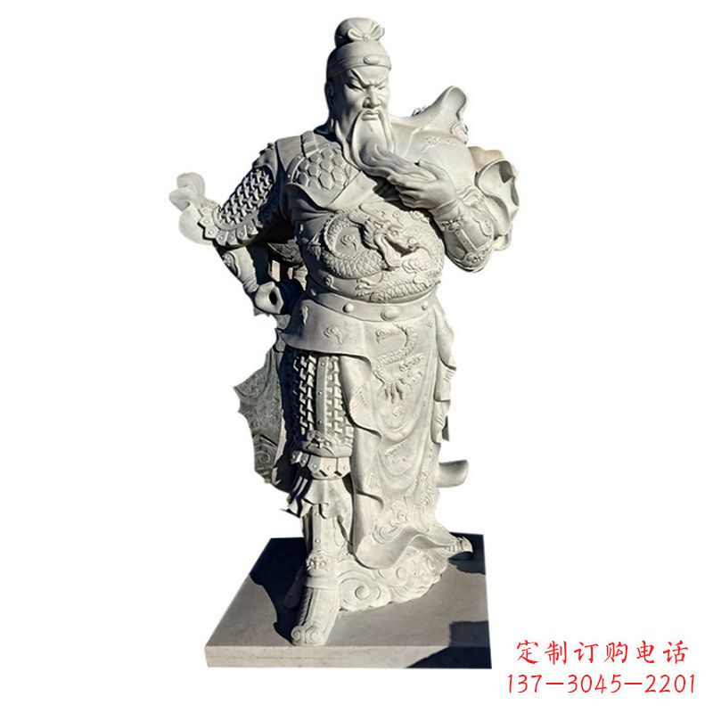 山西武财神关羽石雕