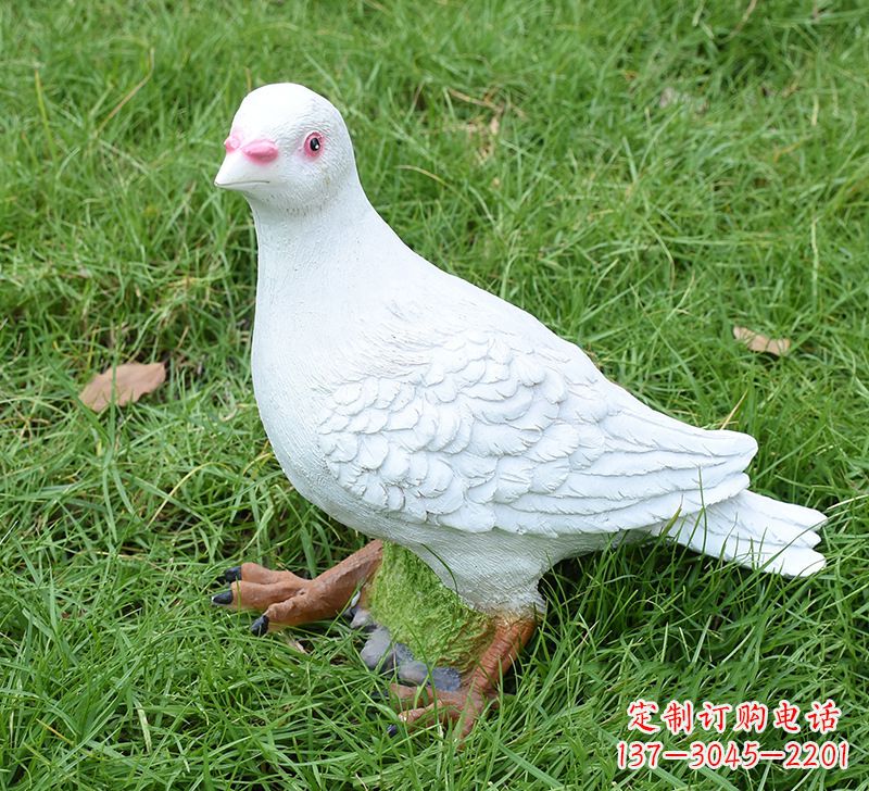 山西西方的鸽子雕塑