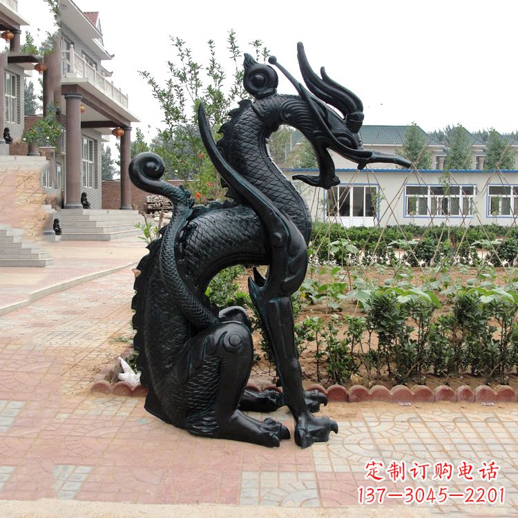 山西西方龙动物神兽雕塑