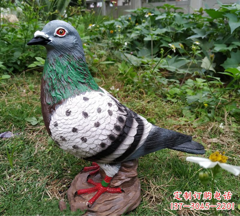 山西系列雕塑和平鸽