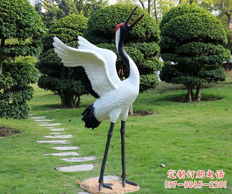 山西仙鹤金属雕塑