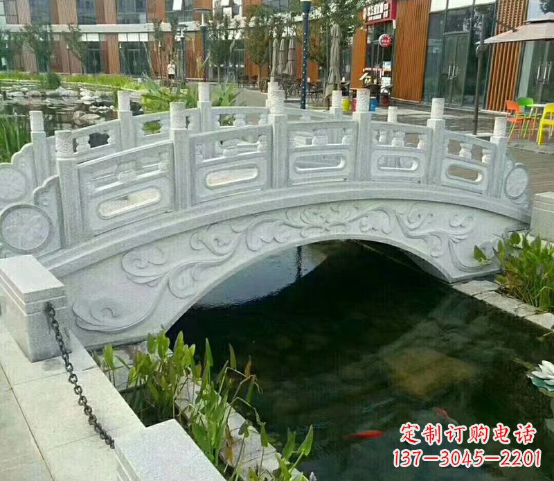 山西小区景观石桥栏杆