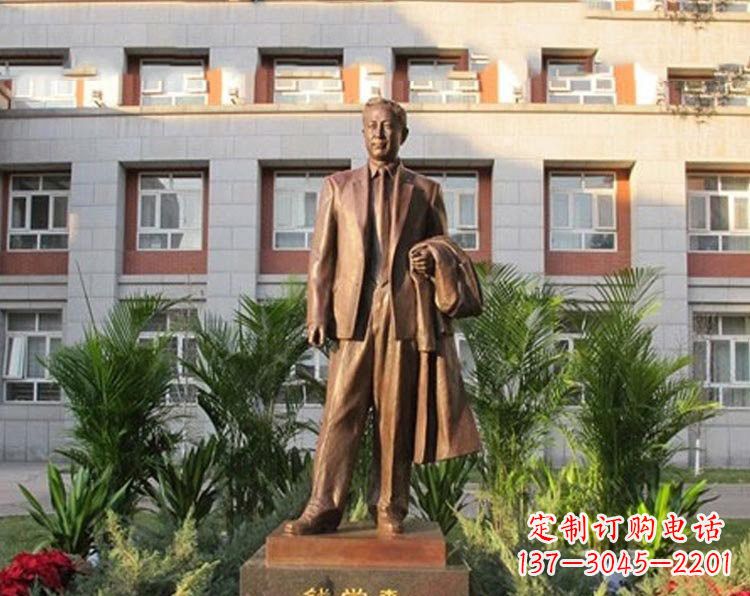 山西校园钱学森铜雕