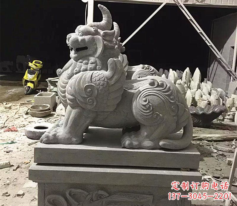 山西獬豸法院门口石雕