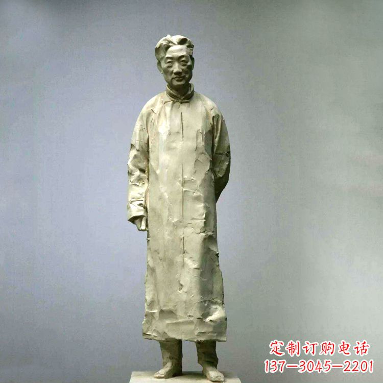 山西徐悲鸿雕塑像石雕历史名人雕像