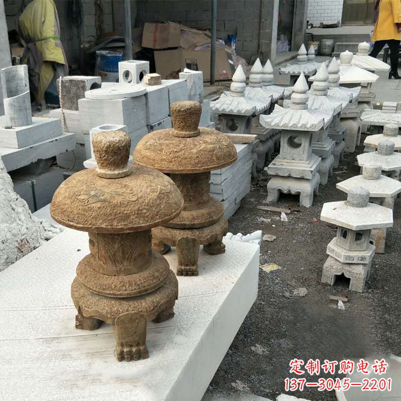 山西园林仿古石灯笼