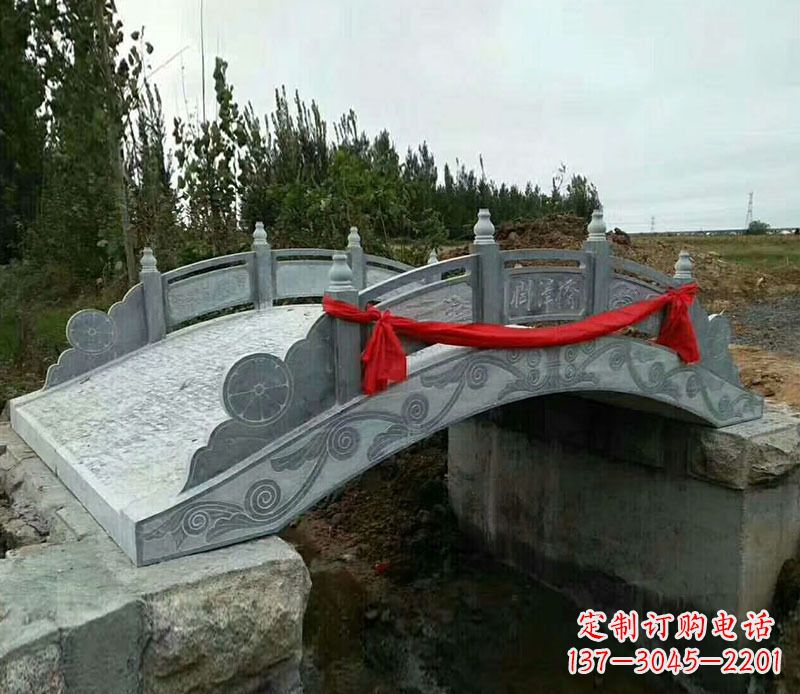 山西园林仿古石拱桥景观雕塑