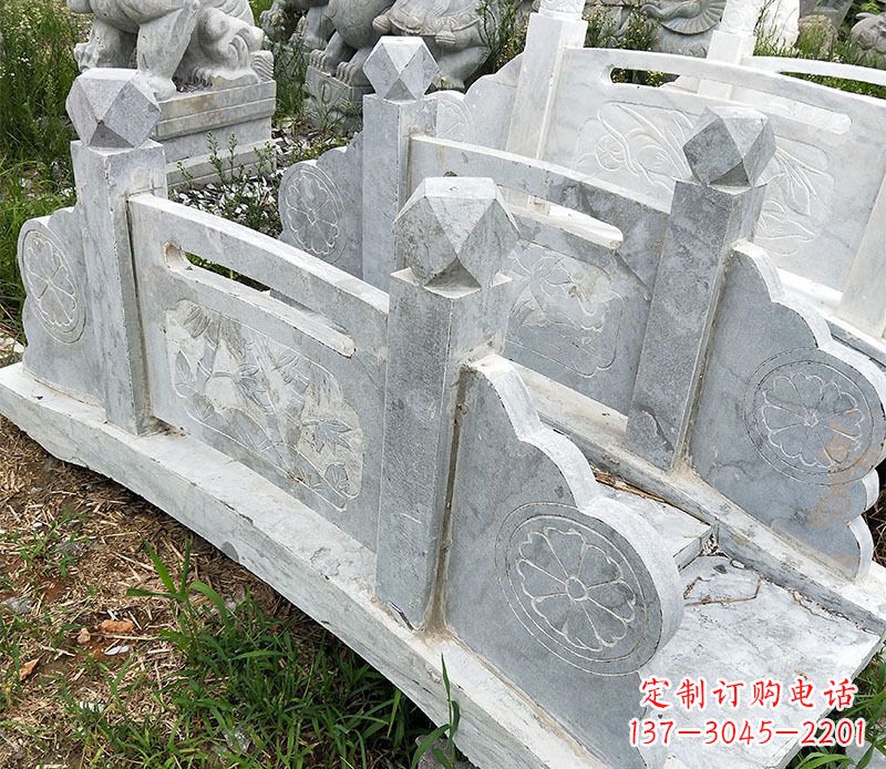 山西园林仿古石拱桥景观石雕 (2)