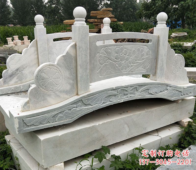山西园林仿古石拱桥景观石雕