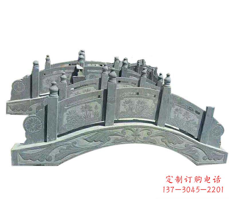 山西园林仿古石栏板景观石雕_2