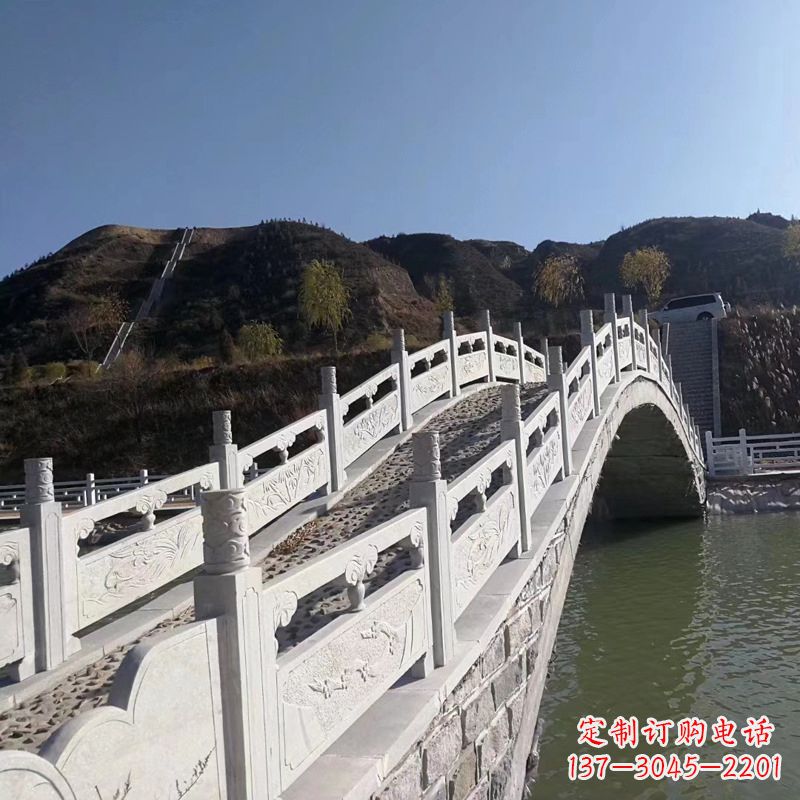 山西园林景点石雕桥栏板