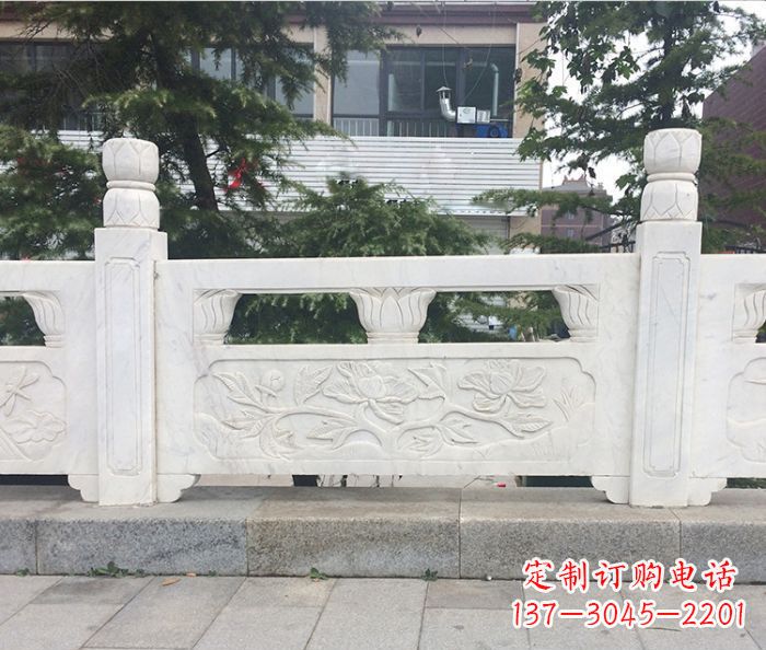 山西园林景观大理石浮雕栏板 (2)