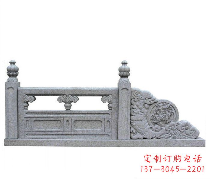 山西园林景观大理石栏板雕塑 (2)