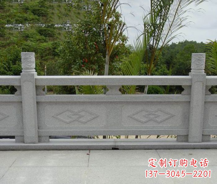 山西园林景观大理石栏板雕塑 (3)