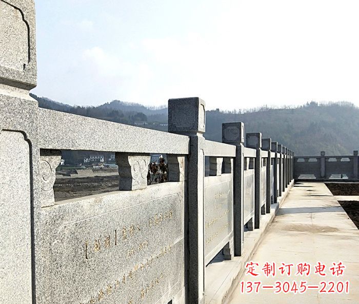 山西园林景观大理石栏板石雕 (14)