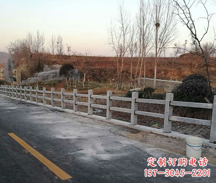 山西园林景观大理石栏杆石雕 (2)