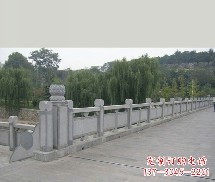 山西园林景观大理石栏杆石雕 (4)