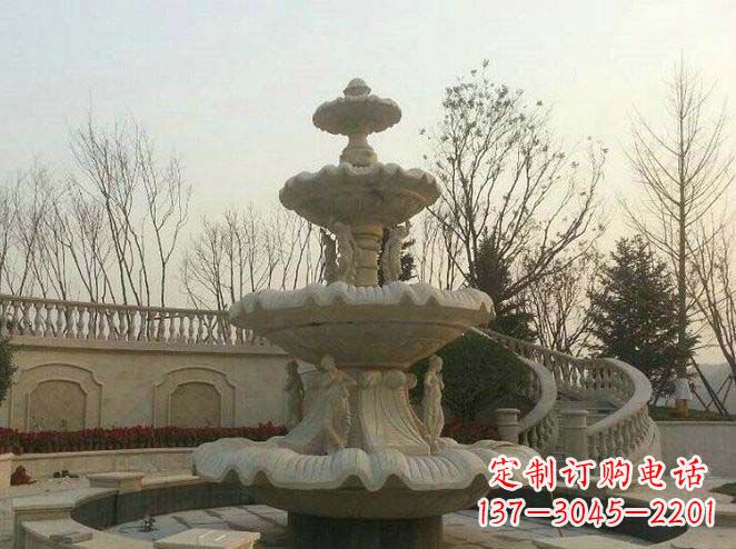山西园林景观大型喷泉石雕 (2)