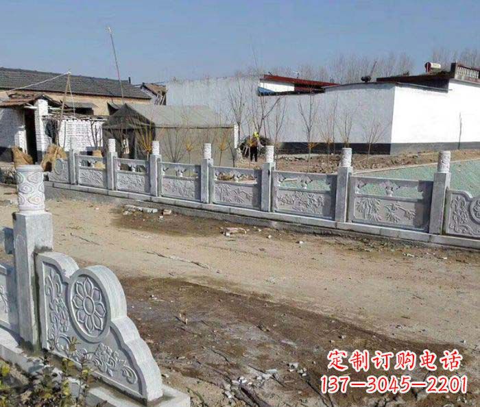 山西园林景观仿古栏板石雕