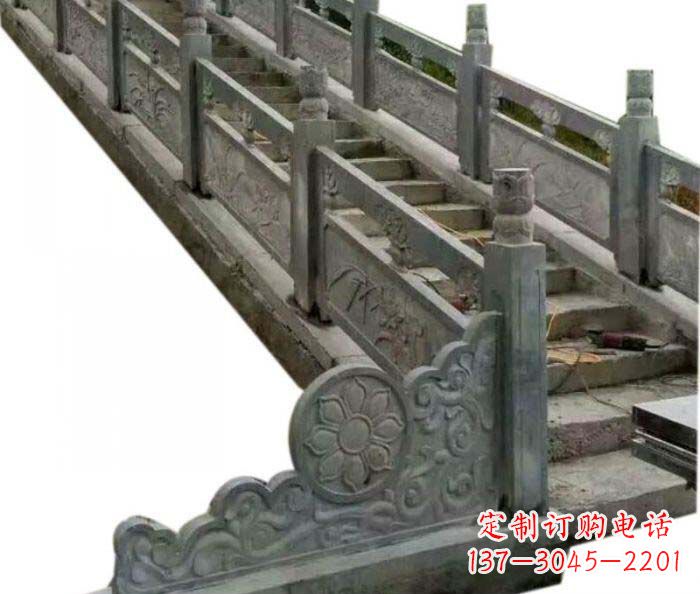 山西园林景观仿古石雕栏板 (4)