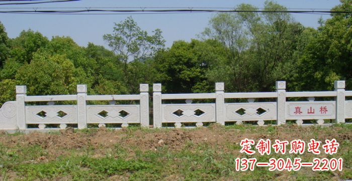 山西园林景观真山桥石雕栏板 (2)