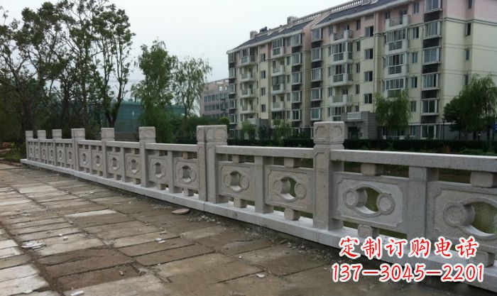 山西园林景观真山桥石雕栏板 (3)