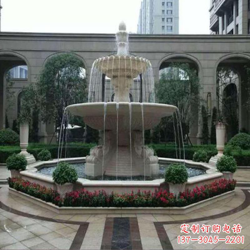山西园林石雕喷泉雕塑