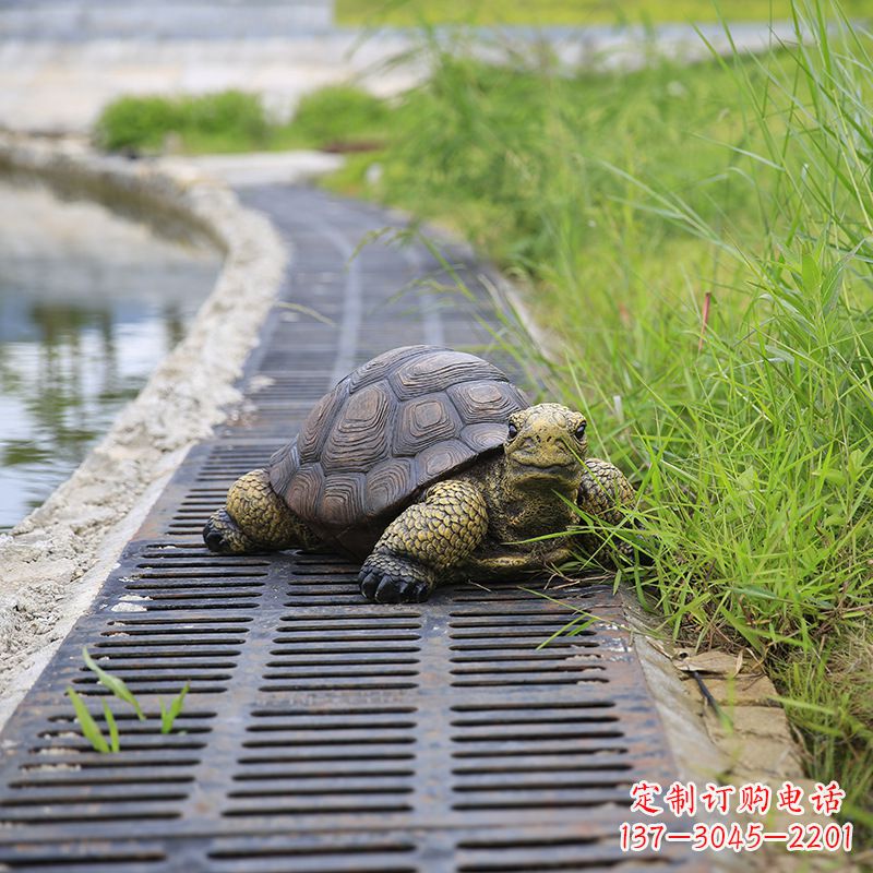 山西园林水景动物仿真乌龟雕塑