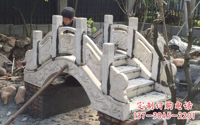 山西园林小型石拱桥 (2)