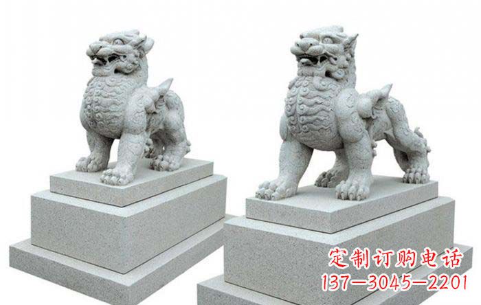 山西招财神兽貔貅石雕