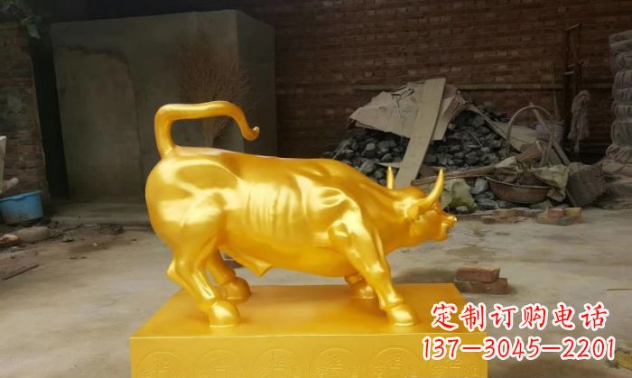 山西招财铜牛雕塑 (2)