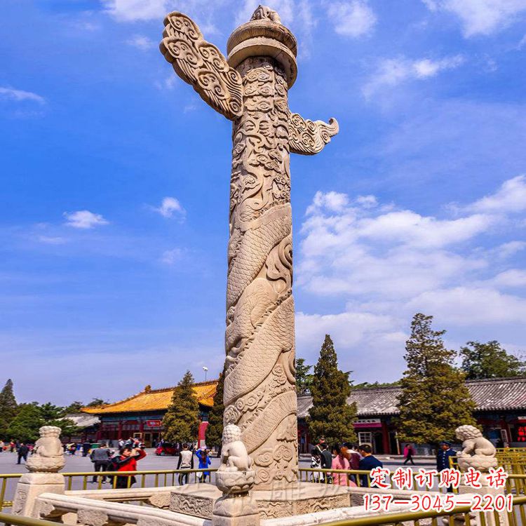 山西中国华表柱-景区园林景观装饰柱