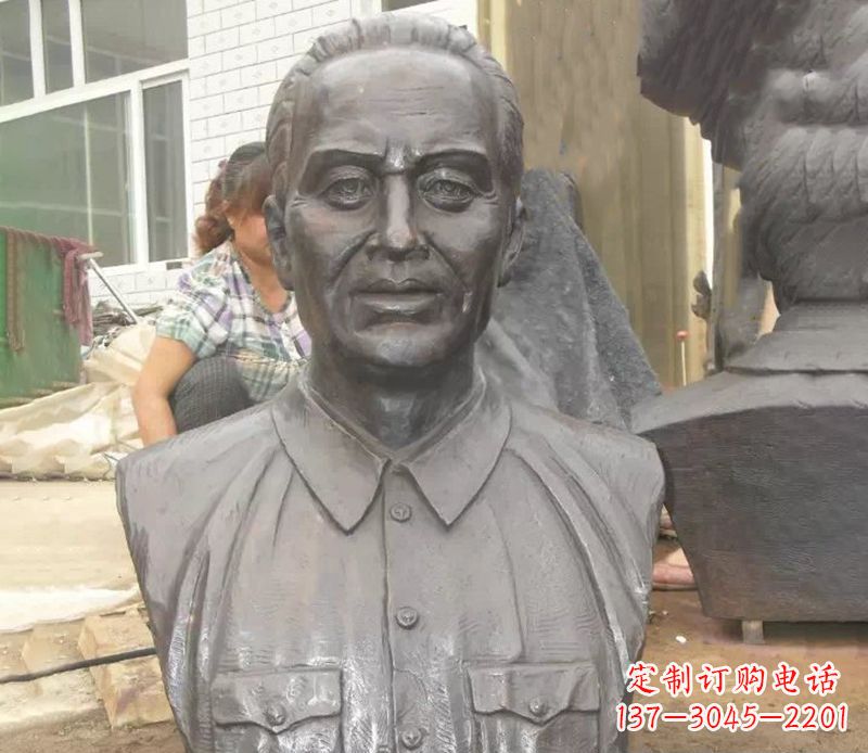 山西中国名人人物胸像铜雕
