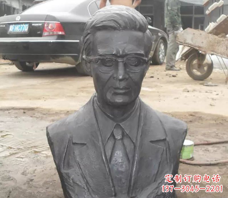山西中国名人胸像铜雕