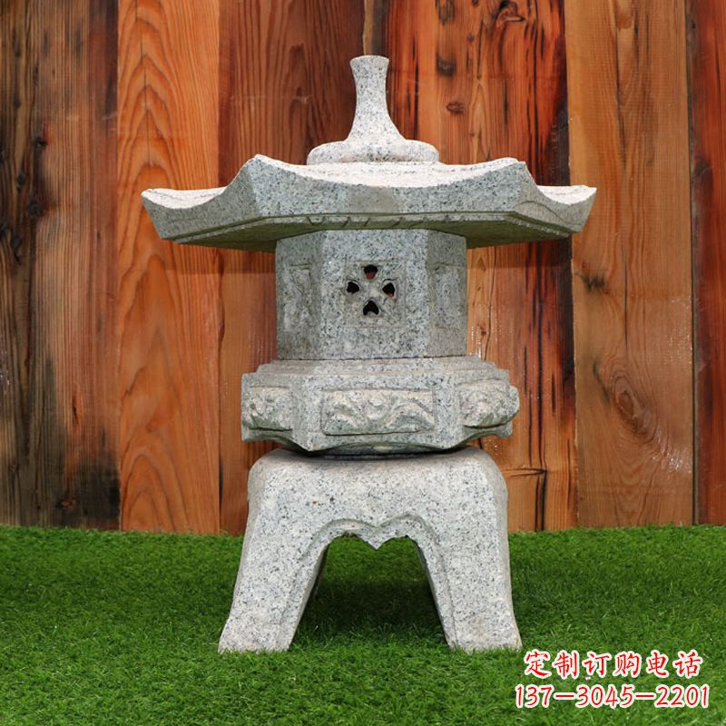 山西中式复古石灯