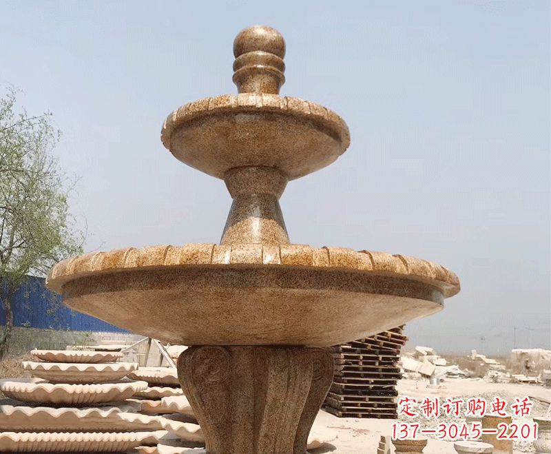 山西中式石雕喷泉